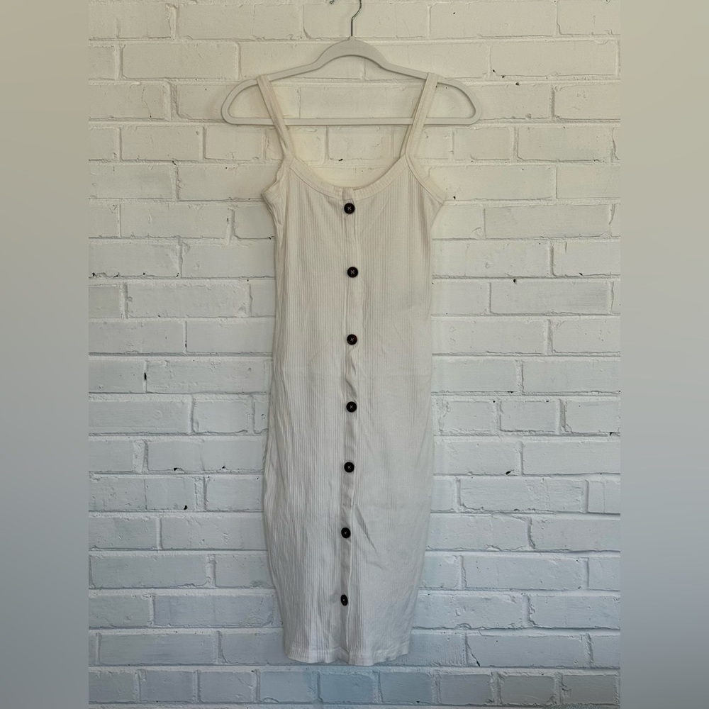 Casual white dress AWARE by Vero Moda
